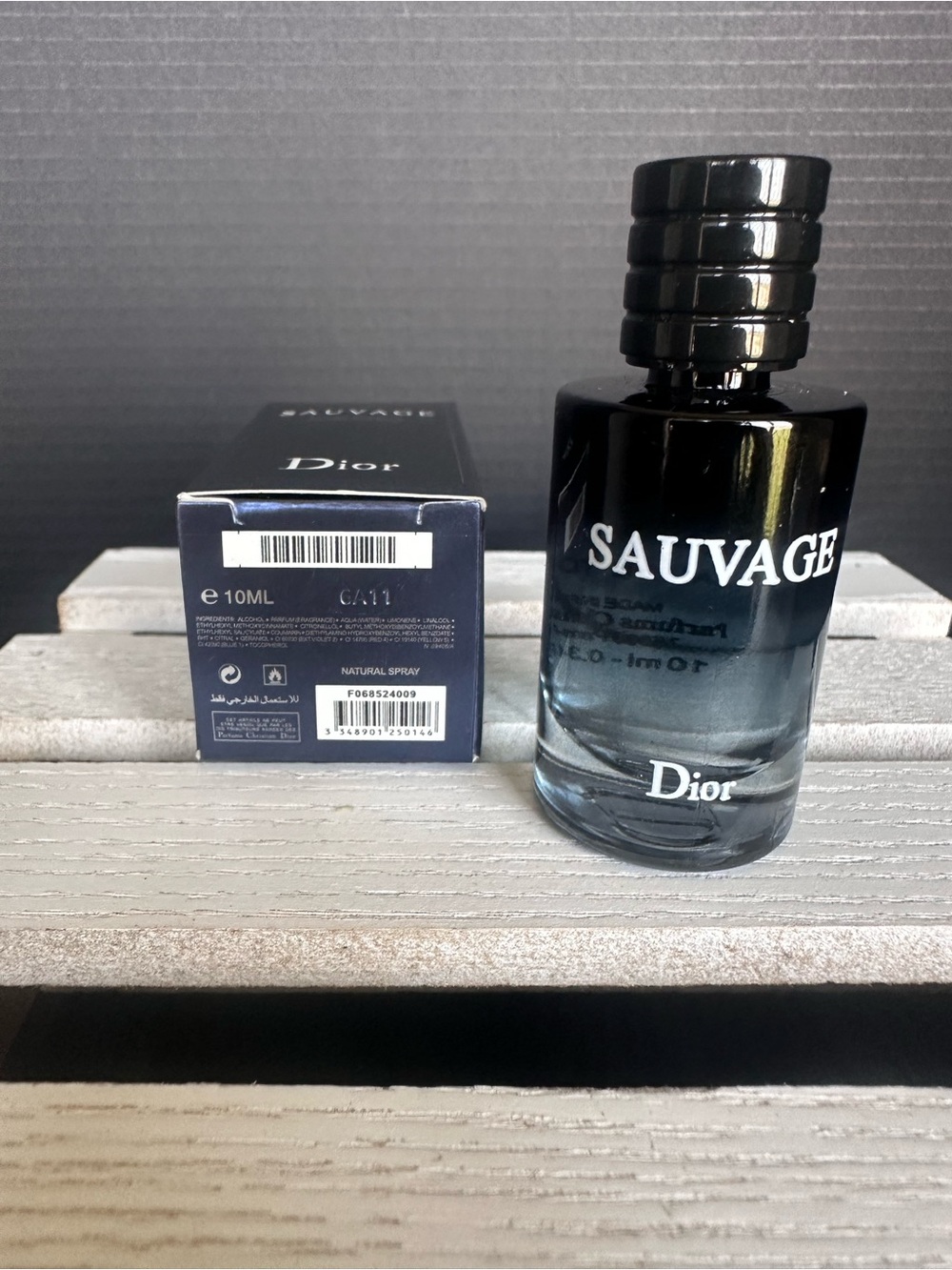 Mini perfume Dior Sauvage
